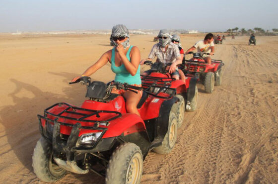 Aventure: Quad Biking and  Massage and Sandboarding Experience